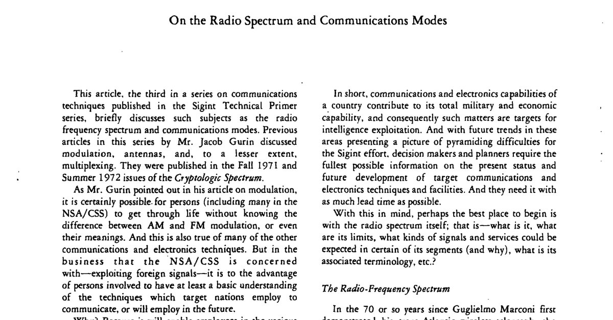 sigint tech III