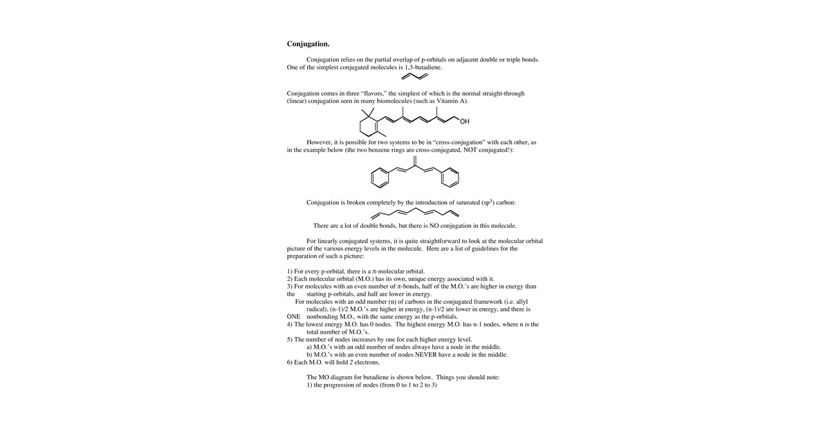 1 Conjugation