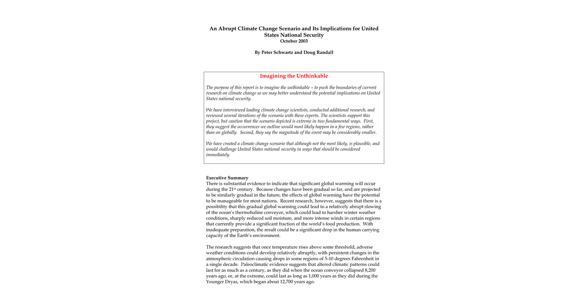 Climate Science