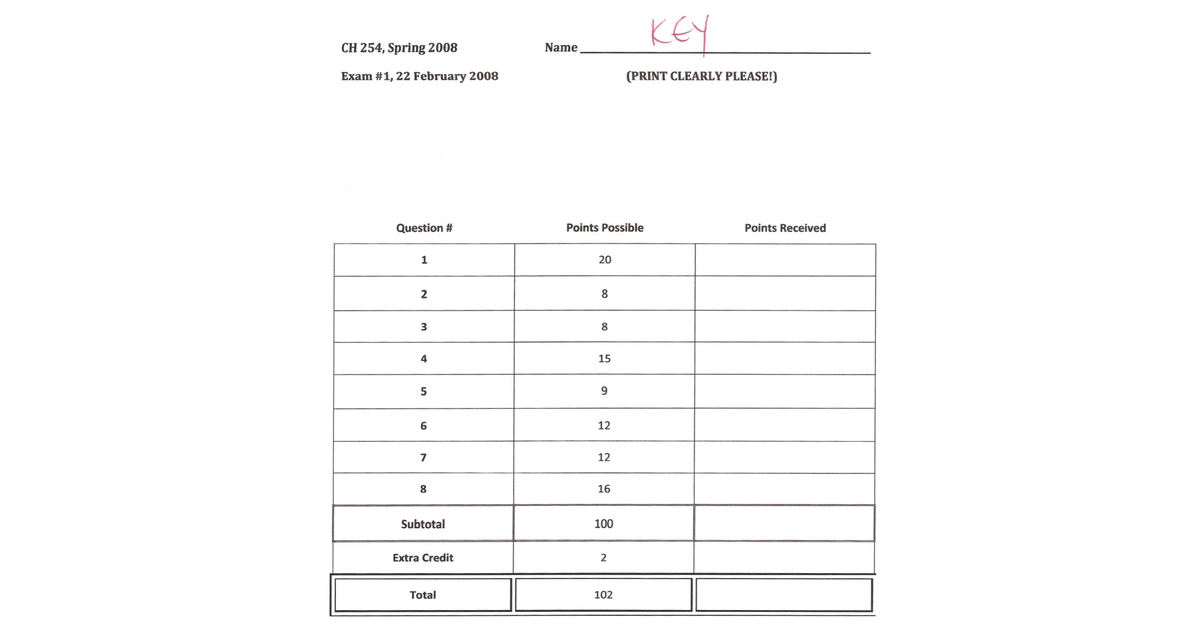 254spr08exam1answers