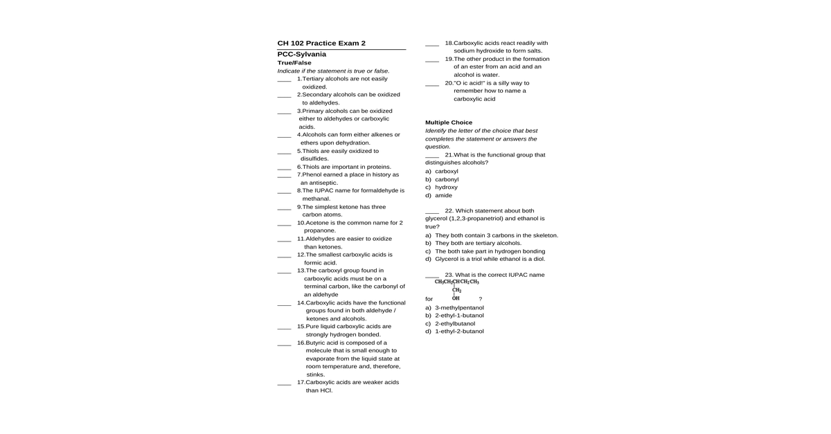 Ch102practiceexam2