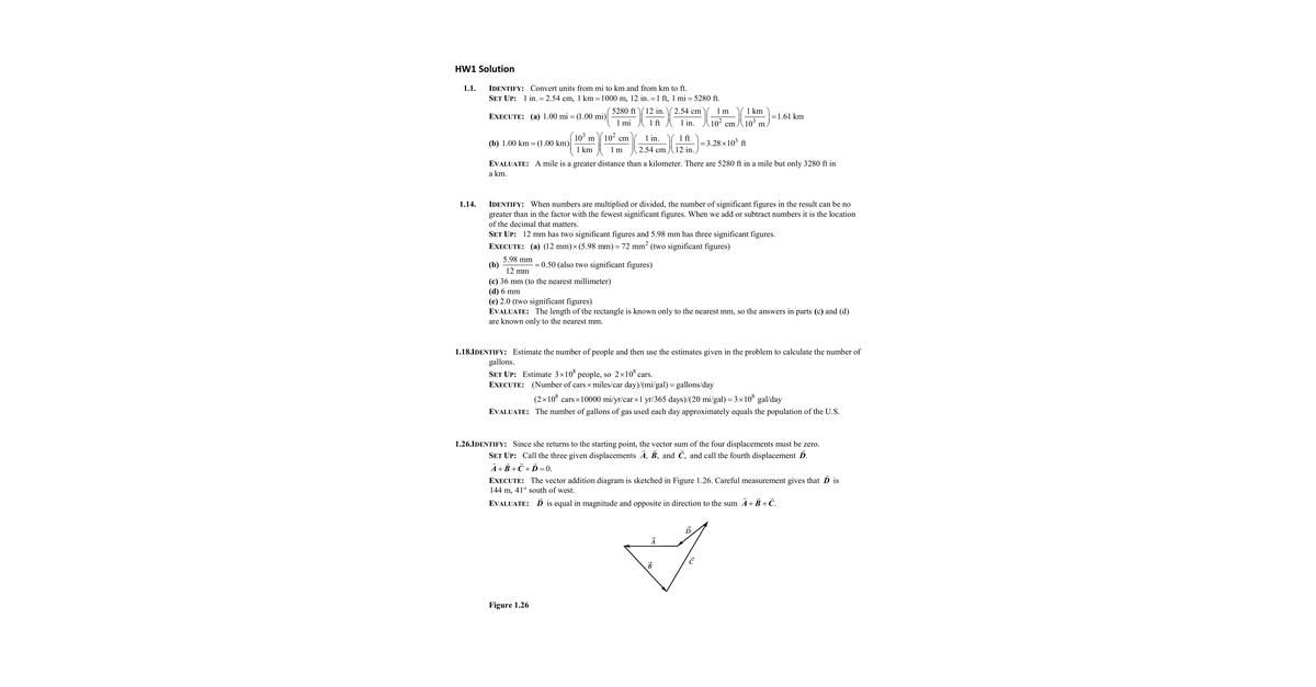 HW1 Solution