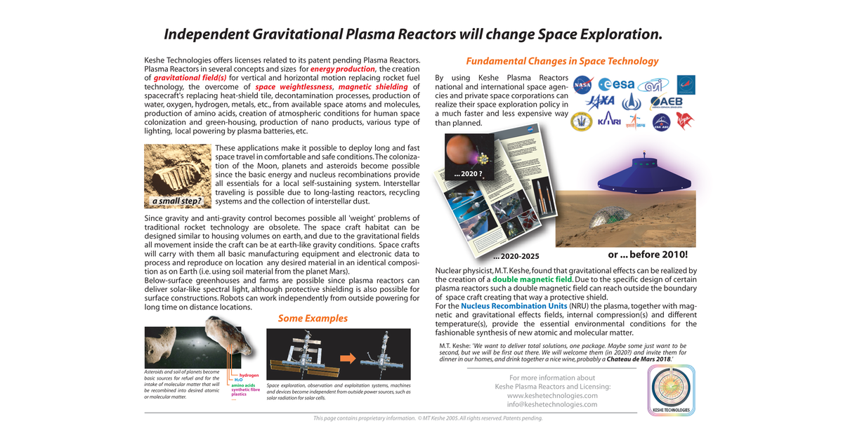 Space Leaflet