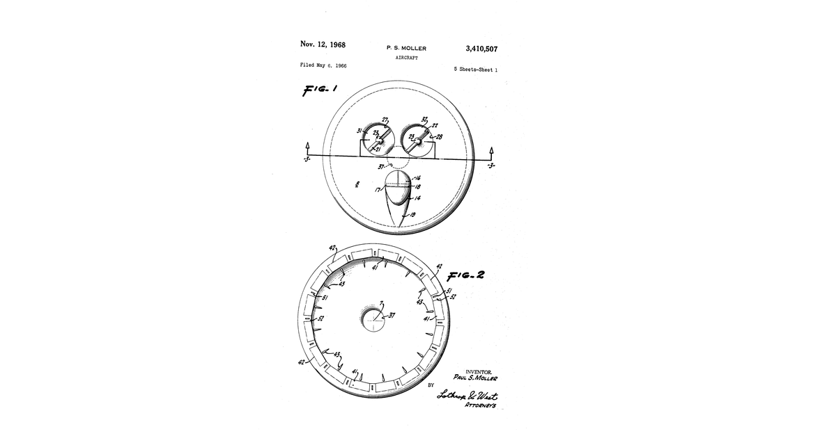 USA UFO Disclosure UFO PATENTS 1467p
