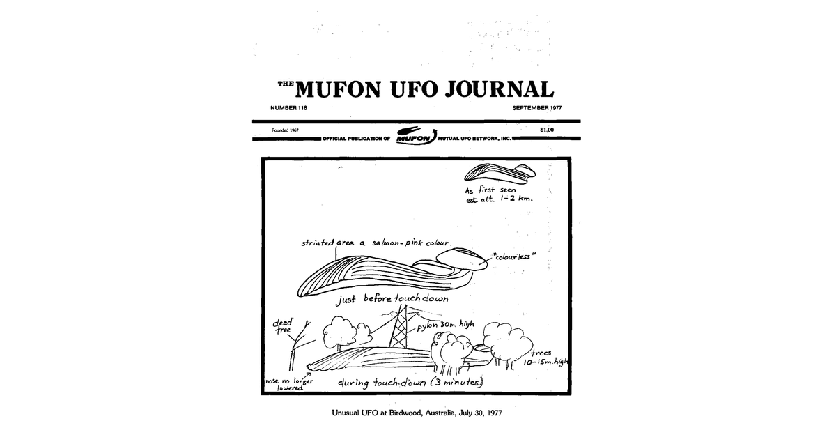 MUFON UFO Journal 1977 9. September