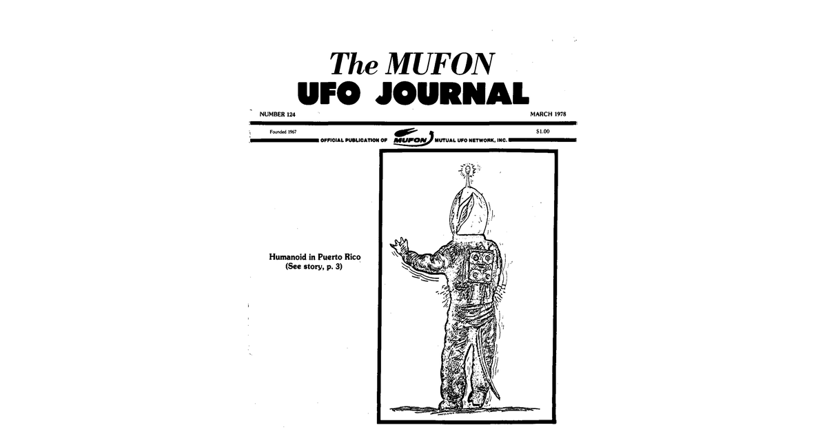 MUFON UFO Journal 1978 3. March
