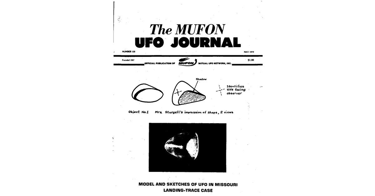 MUFON UFO Journal 1979 5. May