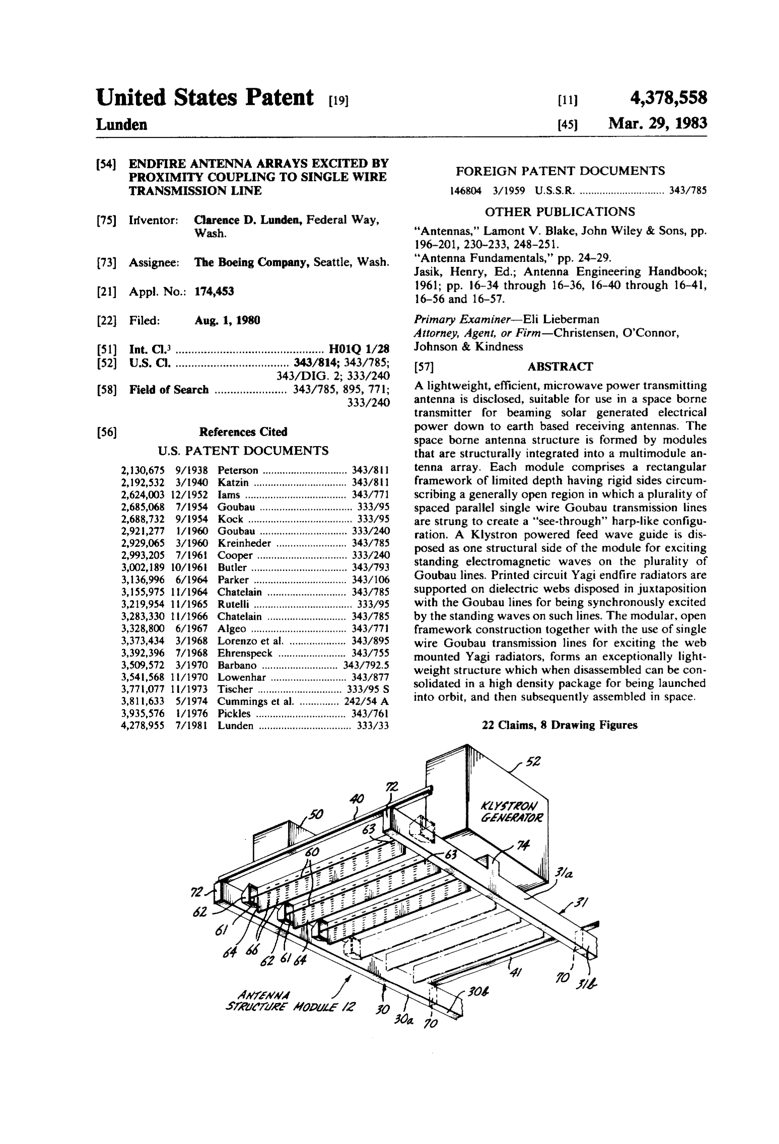 Patent US_4378558 — page 1